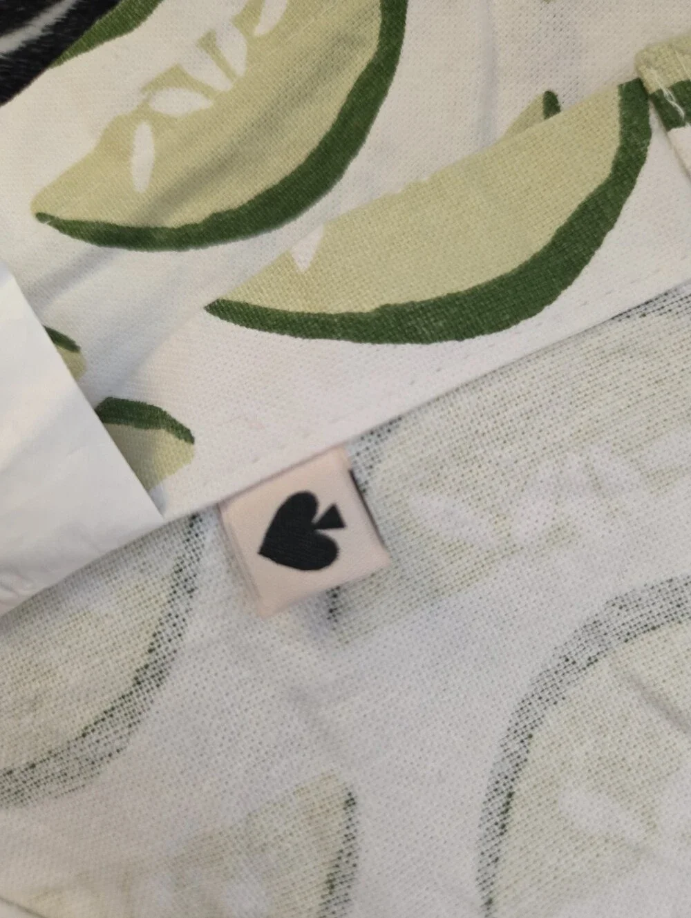 Kate Spade New York Cucumber Shower Curtain, 72x72, NWOT